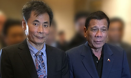 世貿通集團董事長受邀會見菲律賓總統杜特爾特