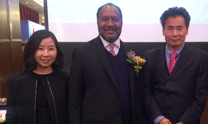 世贸通董事长Winner Xing博士会见瓦努阿图总理